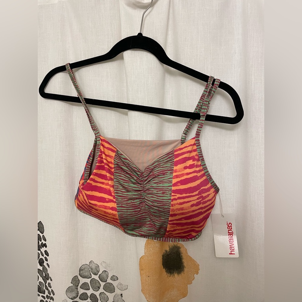 Brand New With Tags Havianas Women’s Bikini Top